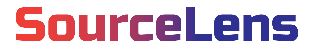 SourceLens logo